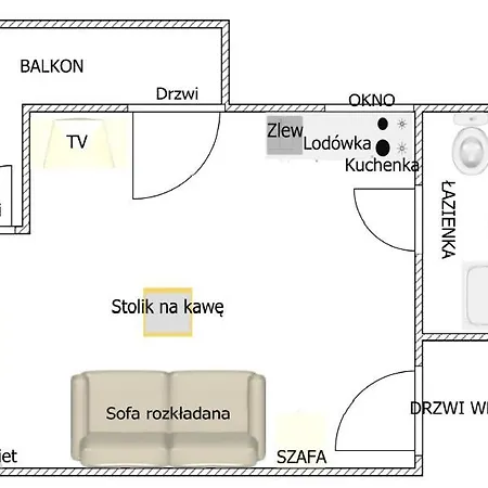 Przy Plazy -pelikan Apartman Dźwirzyno